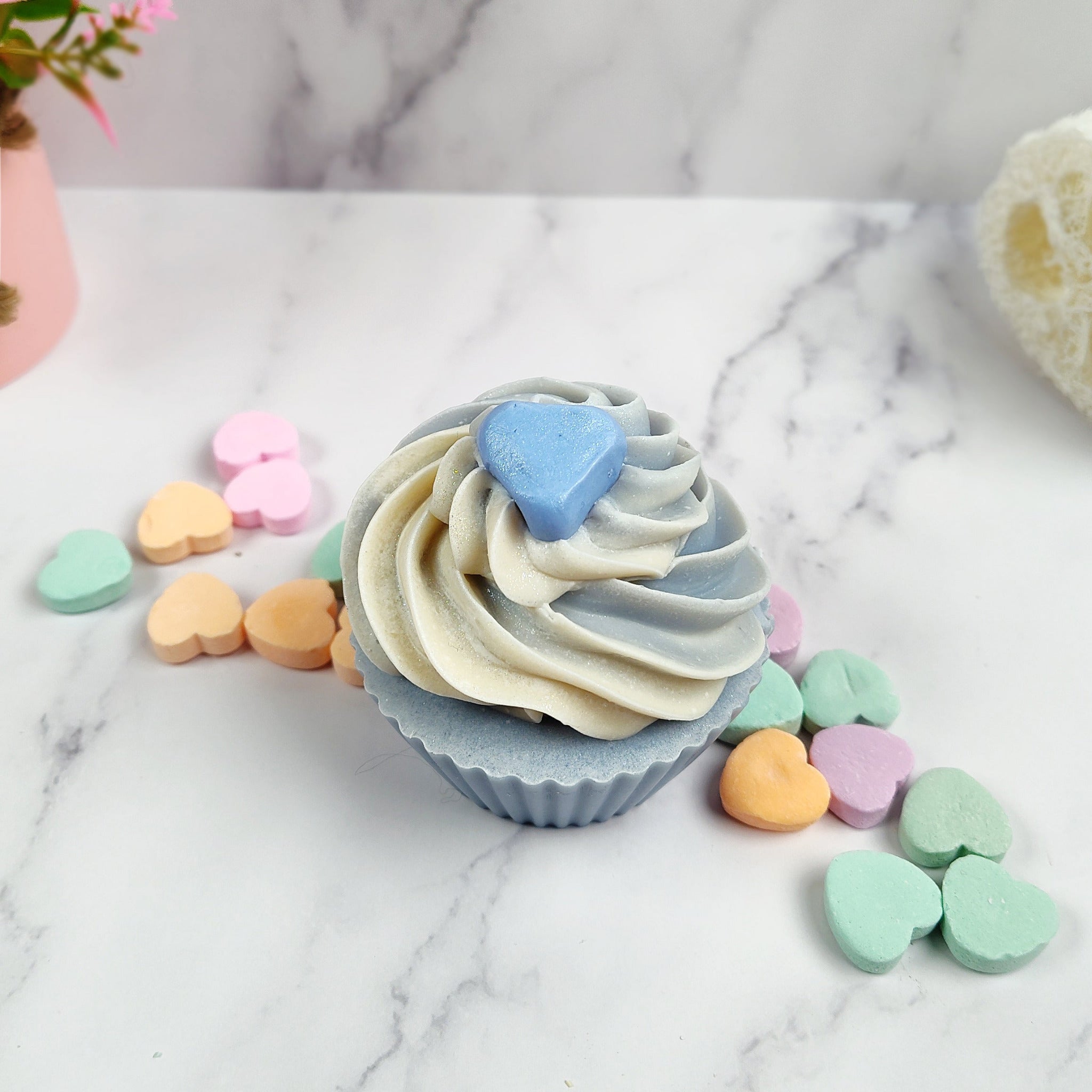 Blueberry Bling Soap Cupcake