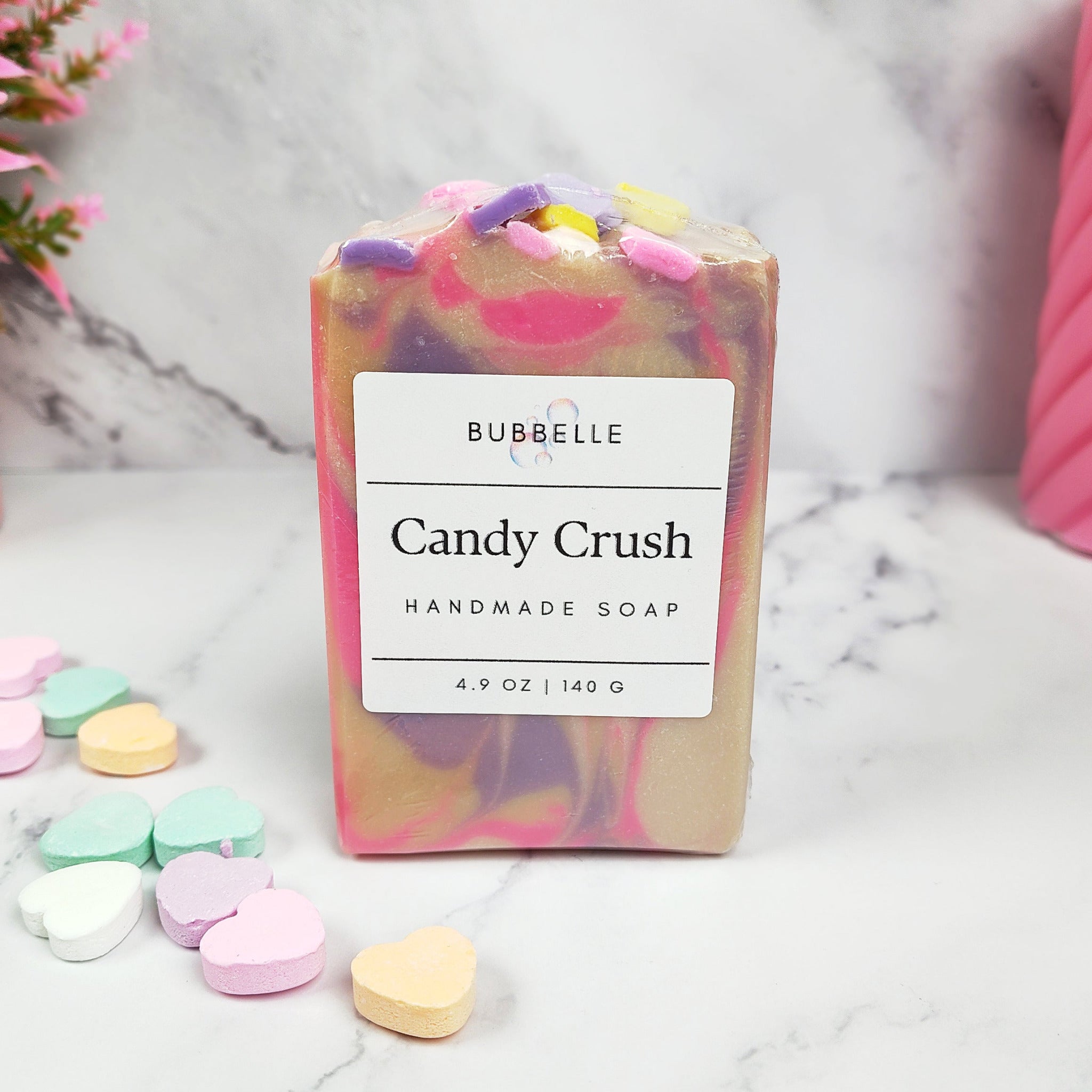 Candy Crush Handmade Soap