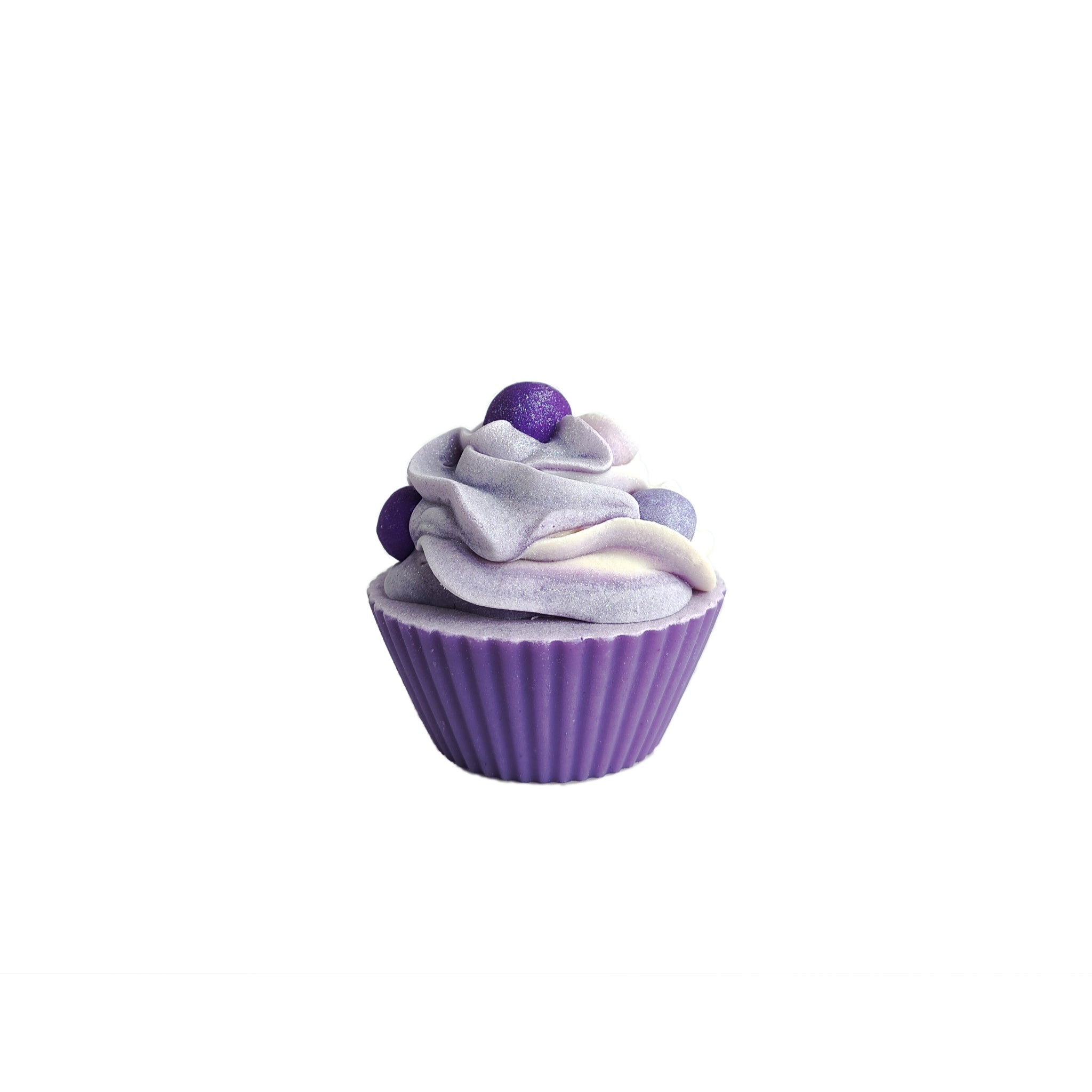Blackberry Sage Soap Cupcake