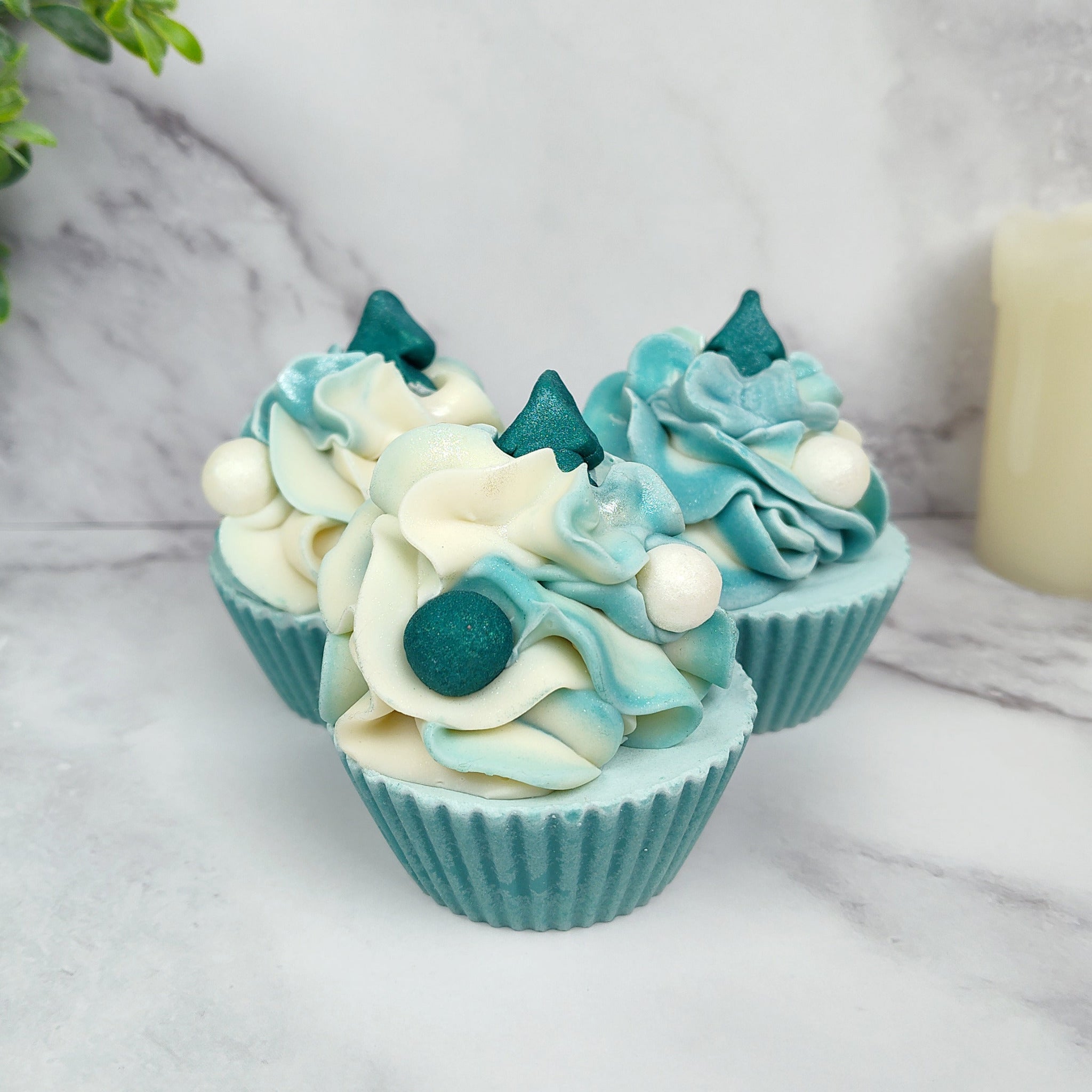Evergreen Soap Cupcake