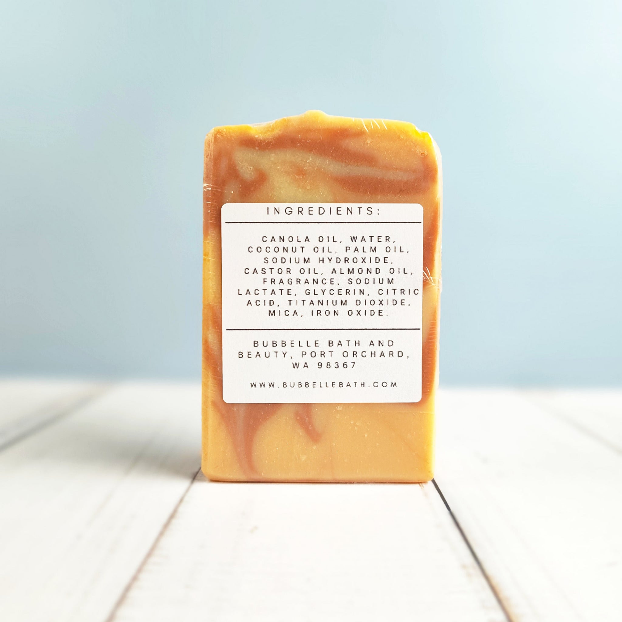 Orange & Cognac Handmade Soap