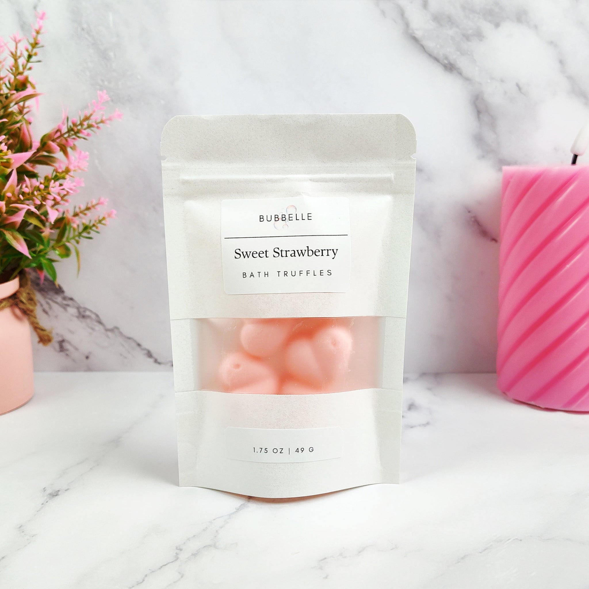 Sweet Strawberry Bath Truffles
