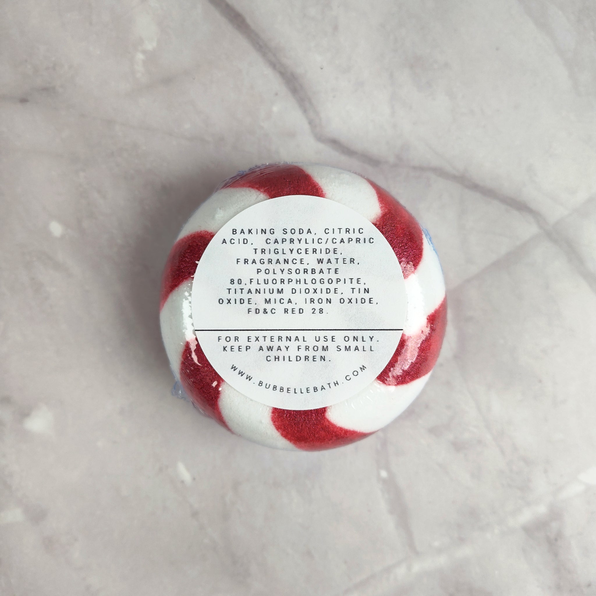 Peppermint Candy Bath Bomb