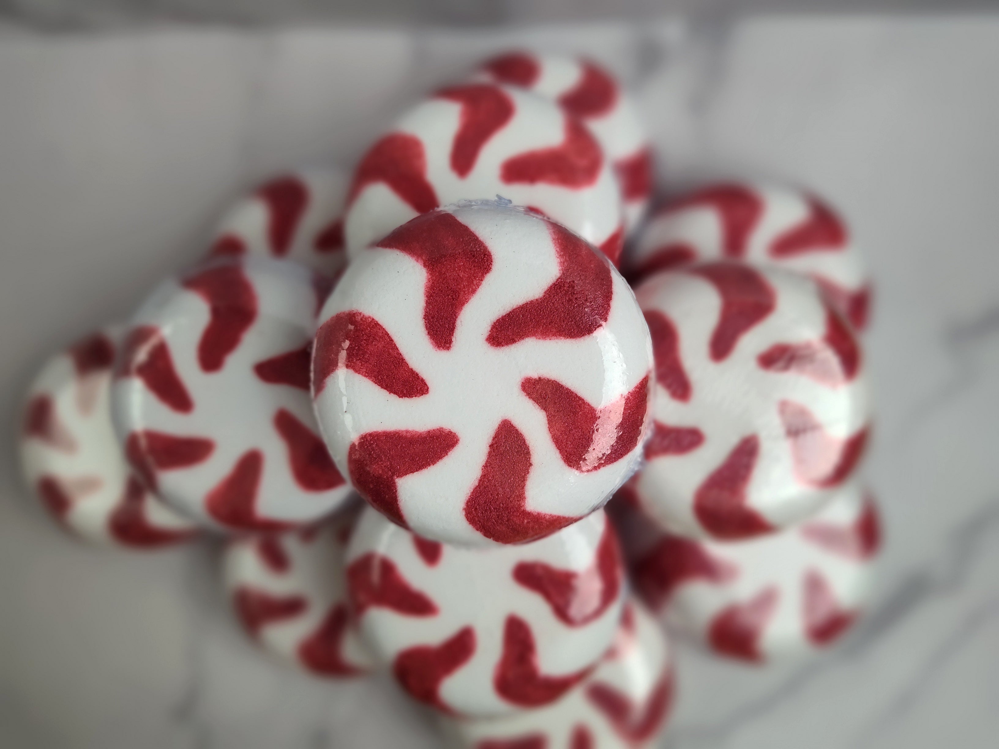 Peppermint Candy Bath Bomb
