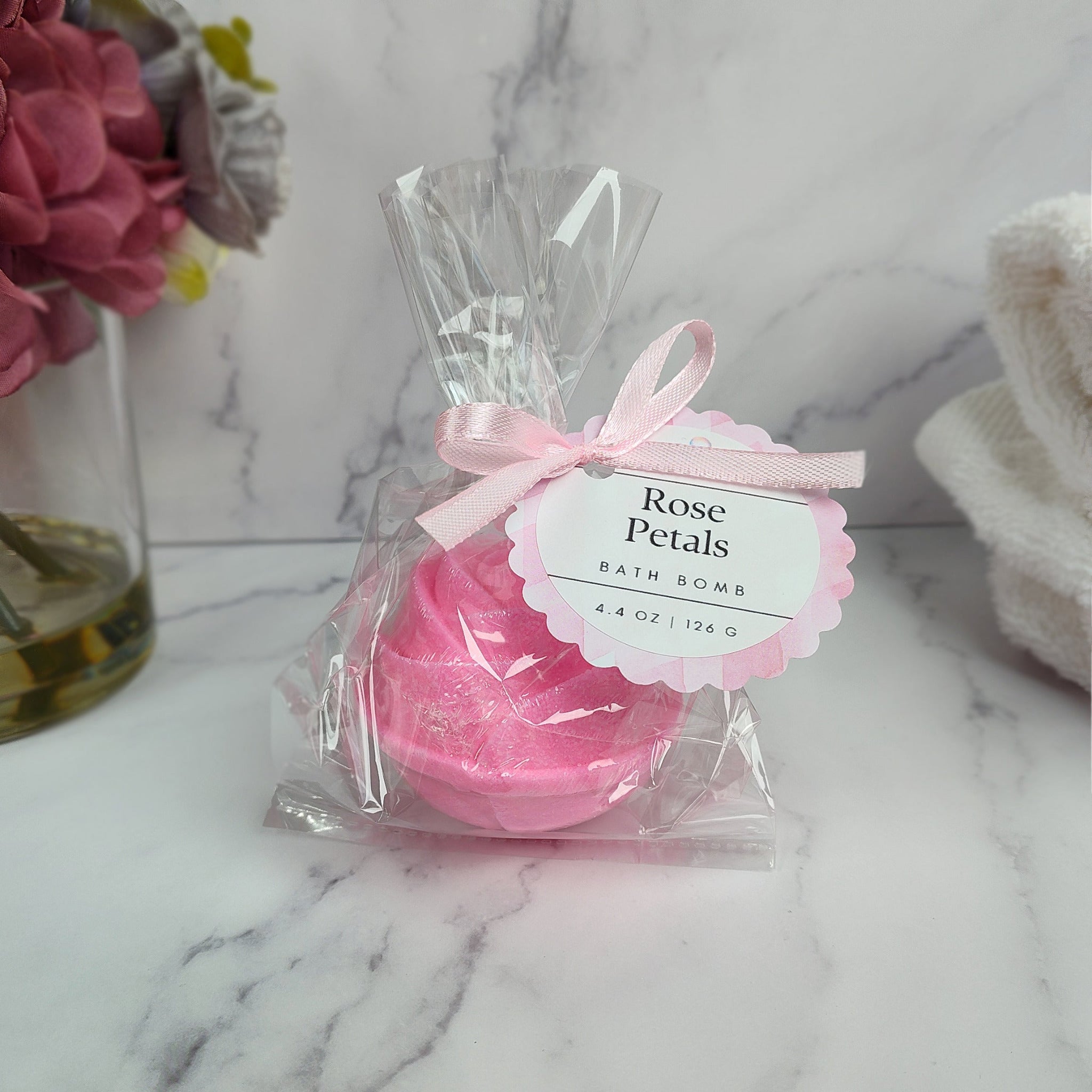 Rose Petals Bath Bomb