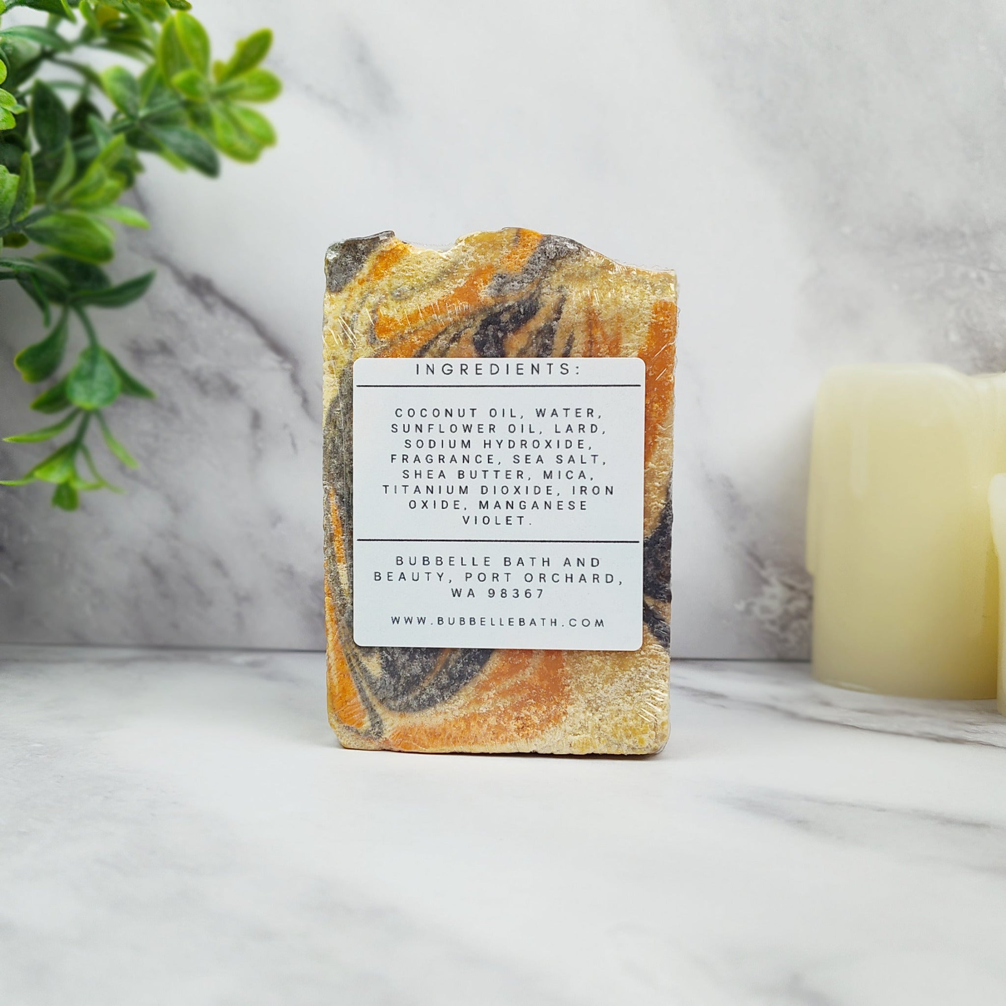 Blackberry Tangerine Sea Salt Soap