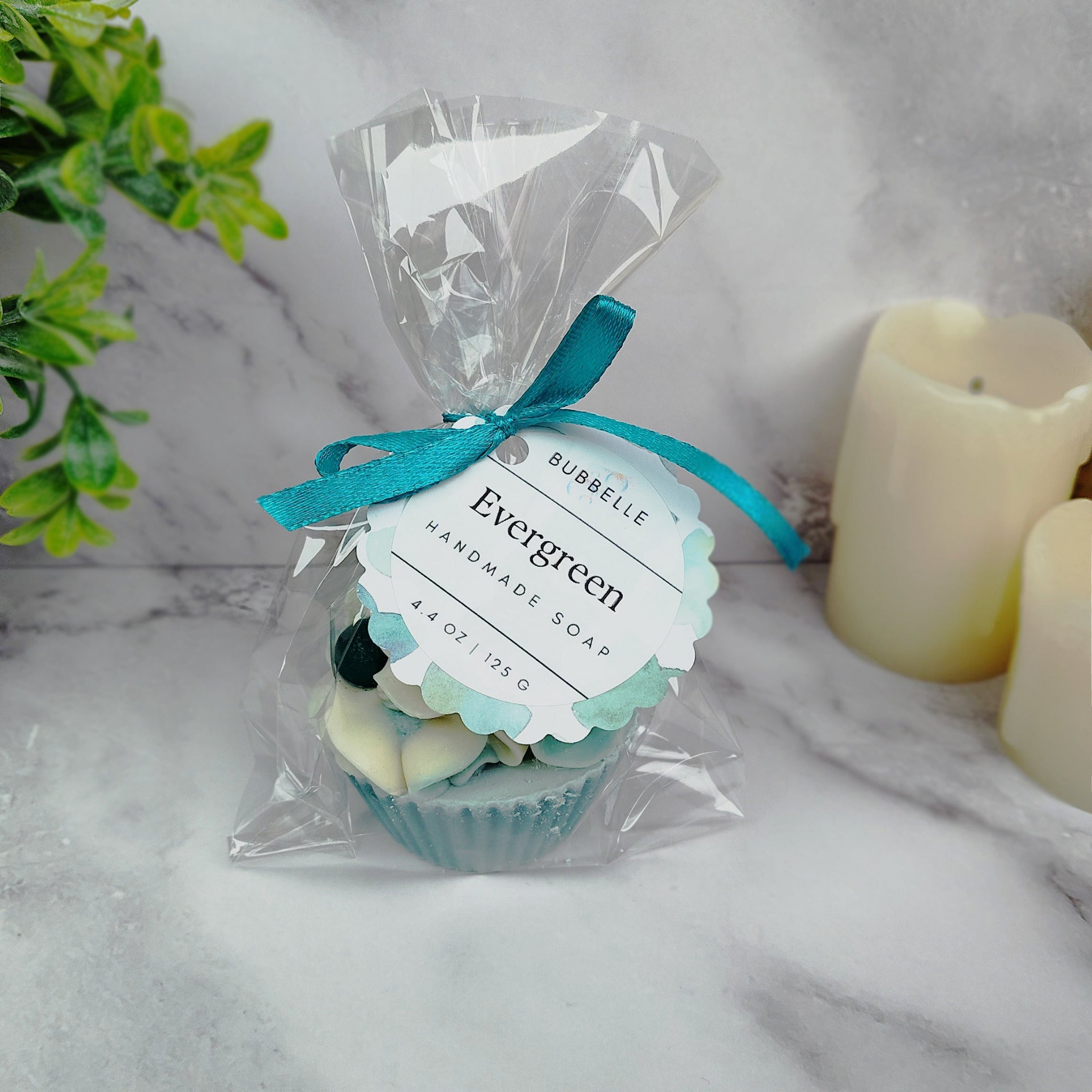 Evergreen Soap Cupcake